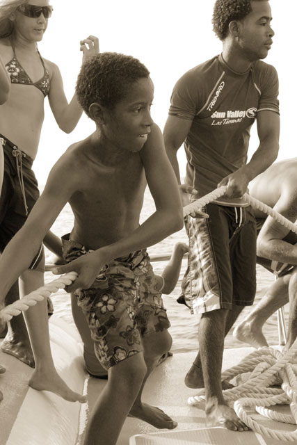 Las Terrenas, les gens - Los Nomadas